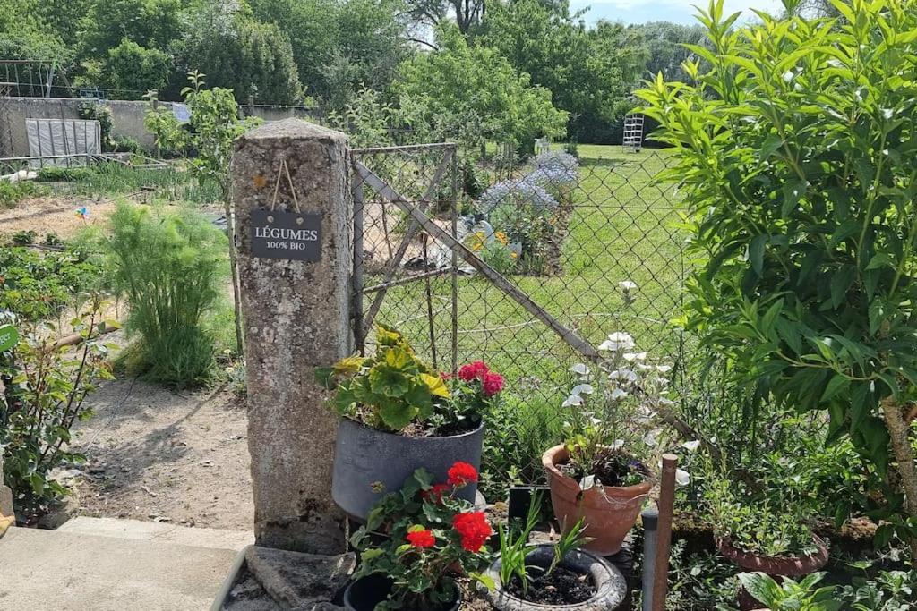 Les Noyers Monestois Entre Cher Et Canal De Berry Mennetou-sur-Cher Екстериор снимка